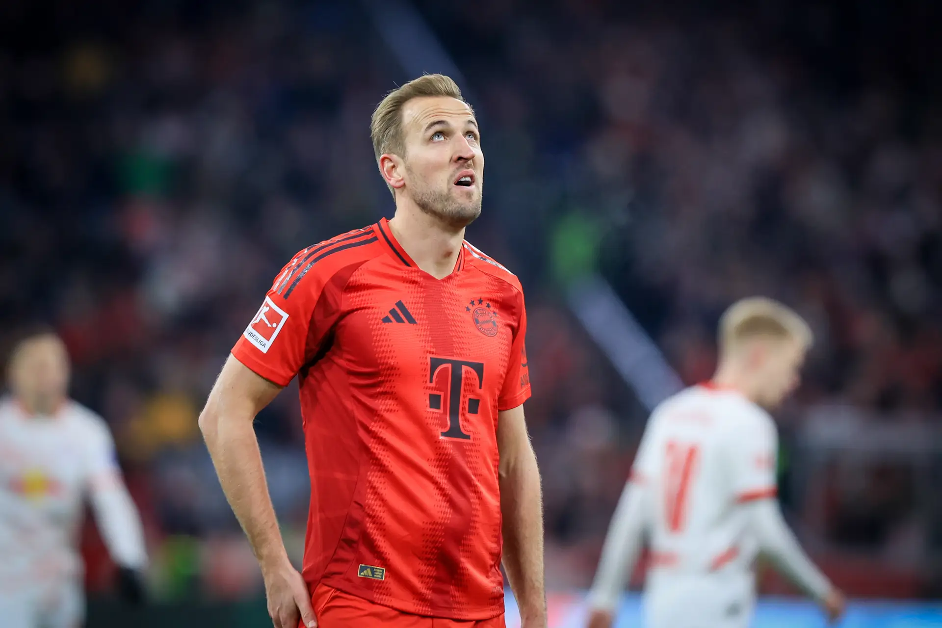 Bayern Munich (in red) vs. RB Leipzig (in white) – Bundesliga Matchday 15Allianz Arena, Munich, Germany – December 20, 2024(Photo by Shaul Greenfeld / JStock)